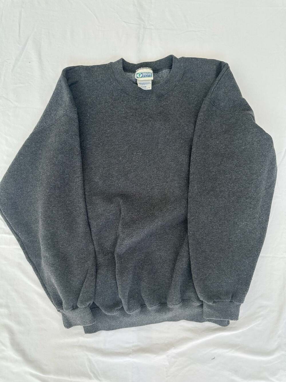 Vintage Discus Athletic Sweatshirt Size X Large Dark Gray